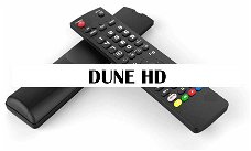 Vervangende afstandsbediening voor de DUNE HD apparatuur.
