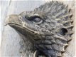 Deurklopper adelaar, donker messing-adelaar -deur deco - 5 - Thumbnail