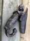 Deurklopper Engel, bronskleur, gietijzer-deur-klopper - 6 - Thumbnail
