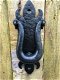 Deurklopper ijzer zwart - als antieke deurklopper, scorpio - 0 - Thumbnail