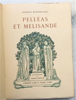 [Carlos Schwab ill] Pelléas et Mélisande 1924 Maeterlinck - 2
