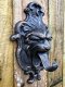leeuw- Deurklopper leeuw, gietijzer bronskleurig- deur - 2 - Thumbnail