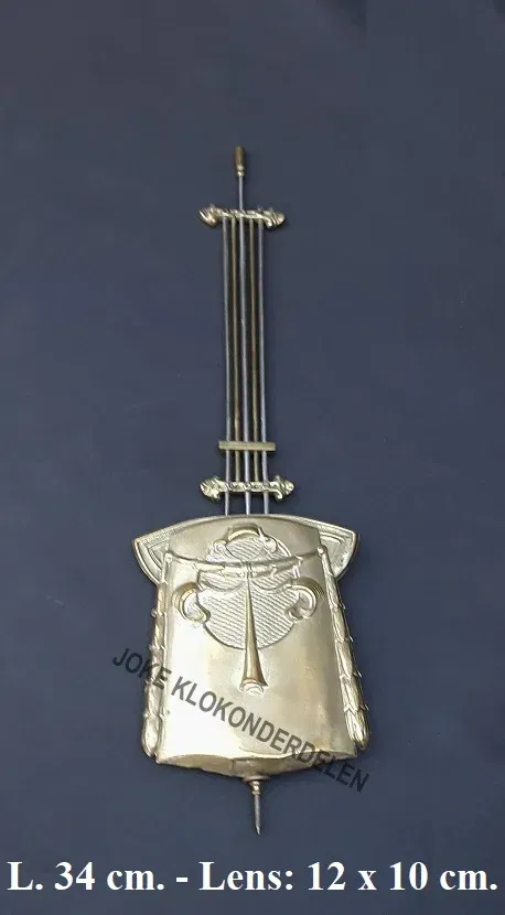 = Slinger =Art Nouveau = regulateur =45000 - nr. 1