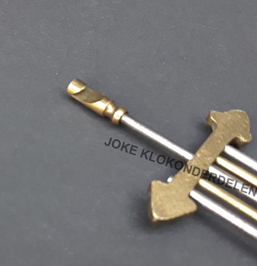 = Slinger =Art Nouveau = regulateur =45000 - Afbeelding 3