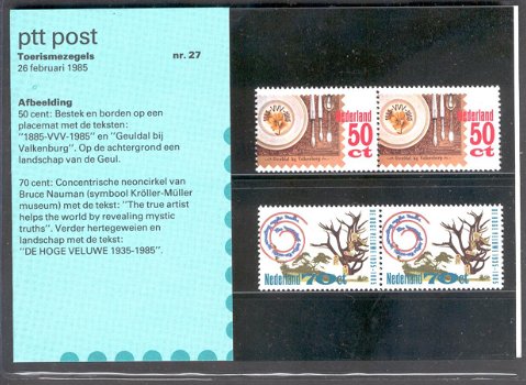 3241 - Nederland postzegelmapje nvphnr. M27 postfris - 0