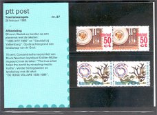 3241 - Nederland postzegelmapje nvphnr. M27 postfris 