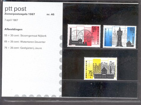 3258 - Nederland postzegelmapje nvphnr. M46 postfris - 0