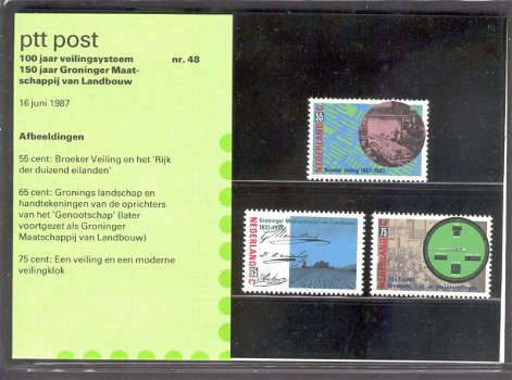 3260 - Nederland postzegelmapje nvphnr. M48 postfris - 0