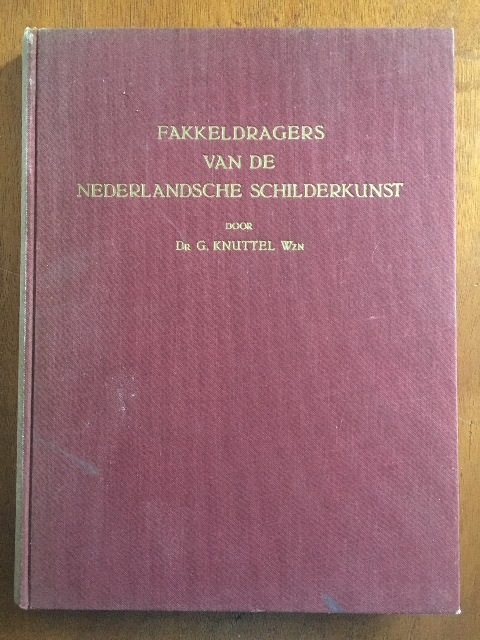 Fakkeldragers van de Nederlandsche schilderkunst - Knuttel - nr. 1