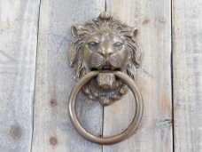 Hoge kwaliteit messing deurklopper Lion -kloppers deur