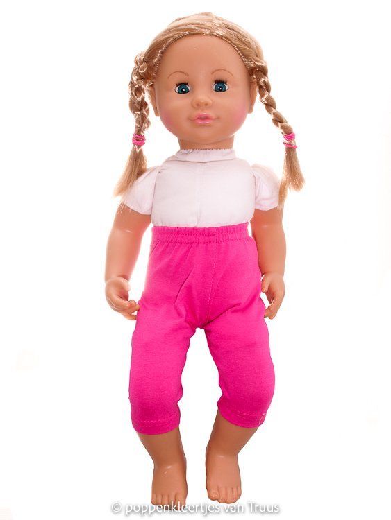 Chou Chou 42 cm Setje hartjes/multi/fuchsia - Afbeelding 3