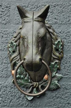 Paardenhoofd- paard- deurklopper-klopper - 2