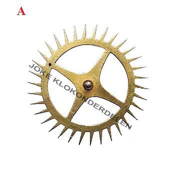 = Ankerrad = Oeil-de-Boeuf / schoolklok =45006 - 1