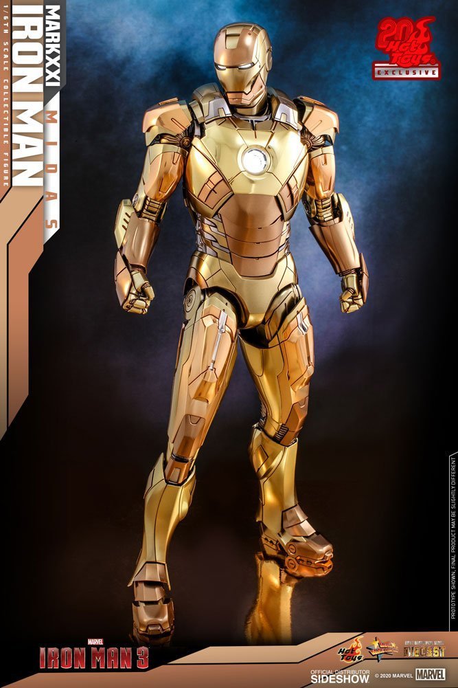 Hot Toys Marvel Iron Man Mark XXI Midas MMS586D36 - Afbeelding 3