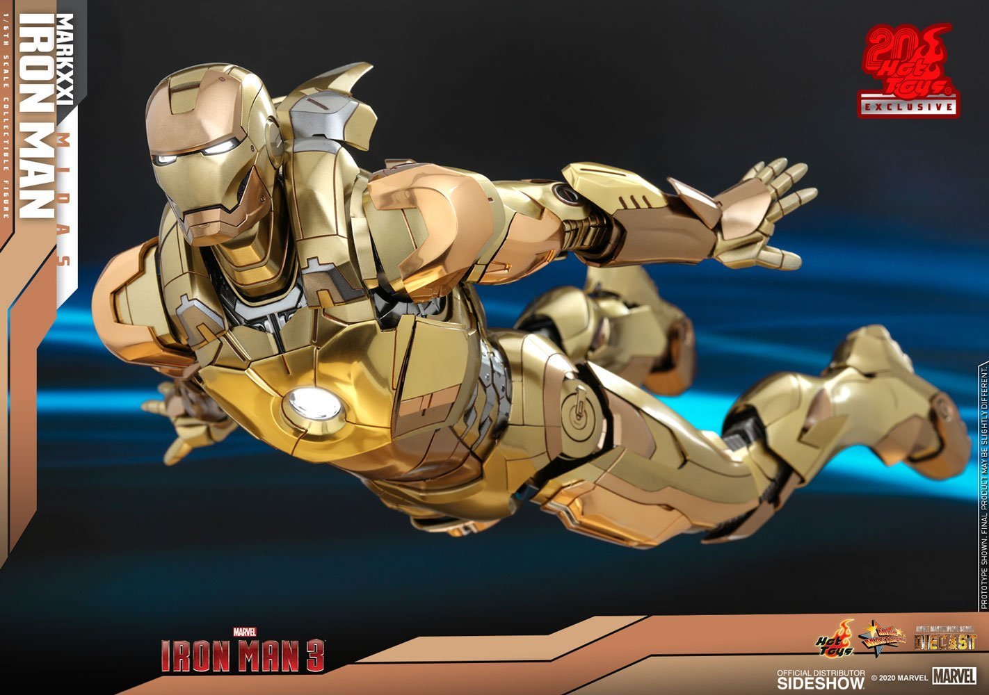 Hot Toys Marvel Iron Man Mark XXI Midas MMS586D36 - Afbeelding 6