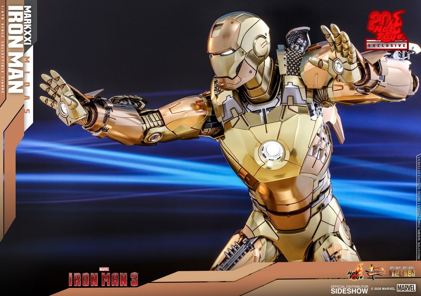 Hot Toys Marvel Iron Man Mark XXI Midas MMS586D36 - Afbeelding 7