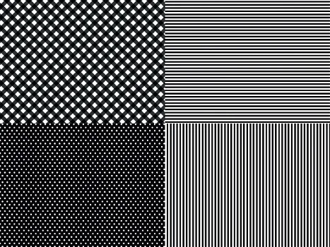 printables backgrounds DOTS black/grey uitprintbare achtergronden stippeltjes zwart/grijs - 3