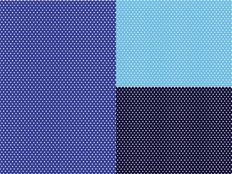 printables backgrounds DOTS blue uitprintbare achtergronden stippeltjes blauw - 0
