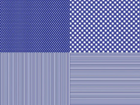 printables backgrounds DOTS blue uitprintbare achtergronden stippeltjes blauw - 2
