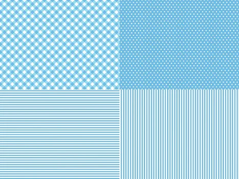 printables backgrounds DOTS blue uitprintbare achtergronden stippeltjes blauw - 3