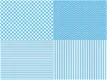 printables backgrounds DOTS blue uitprintbare achtergronden stippeltjes blauw - 3 - Thumbnail