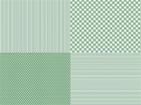printables backgrounds DOTS green uitprintbare achtergronden stippeltjes groen - 1