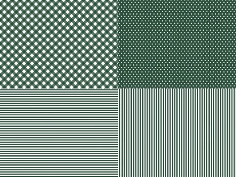 printables backgrounds DOTS green uitprintbare achtergronden stippeltjes groen - 3