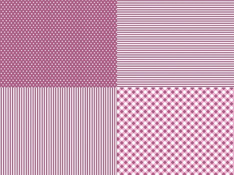 printables backgrounds DOTS pink uitprintbare achtergronden stippeltjes pink - 2