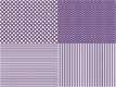 printables backgrounds DOTS purple uitprintbare achtergronden stippeltjes paars - 1 - Thumbnail