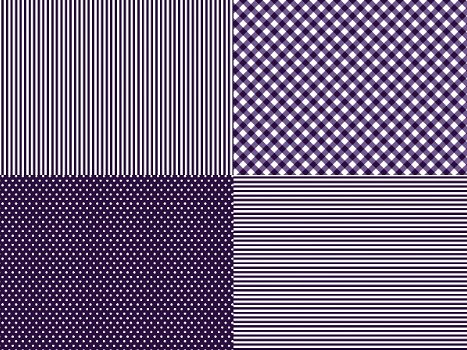 printables backgrounds DOTS purple uitprintbare achtergronden stippeltjes paars - 3