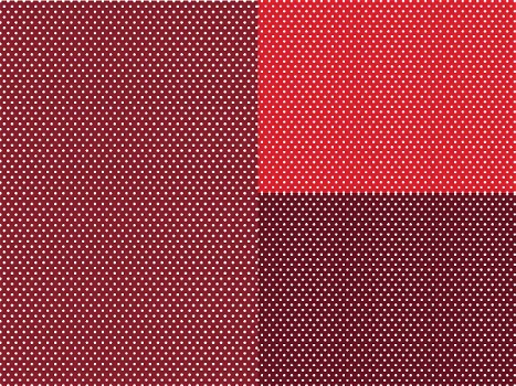 printables backgrounds DOTS red uitprintbare achtergronden stippeltjes rood - 0