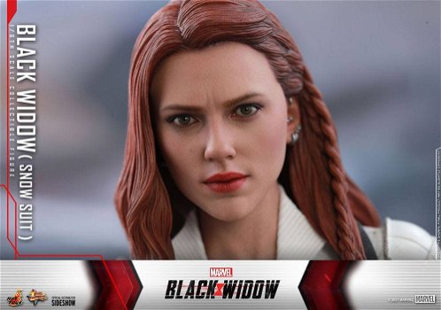 HOT DEAL Hot Toys Black Widow Snow Suit MMS601 - 2