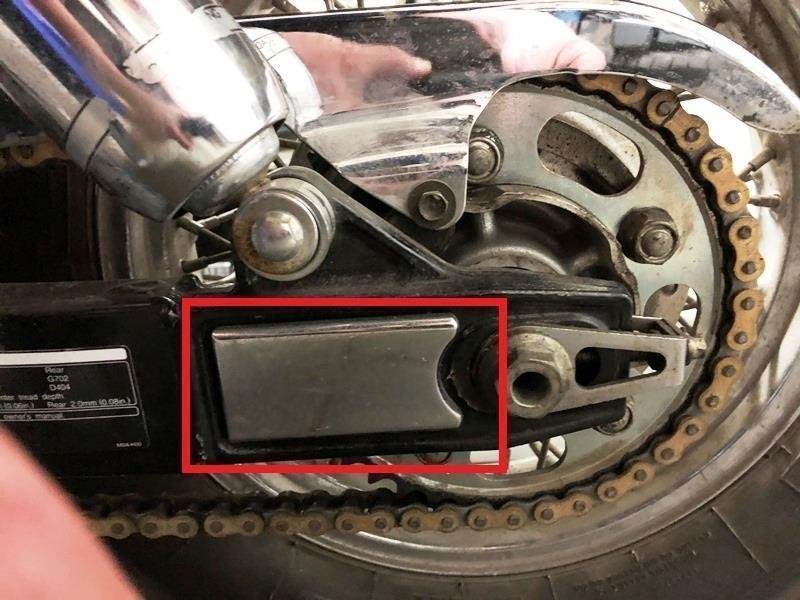 Swingarm plates Honda VT 750 DC Black Widow (Achterbrug covers) - nr. 1
