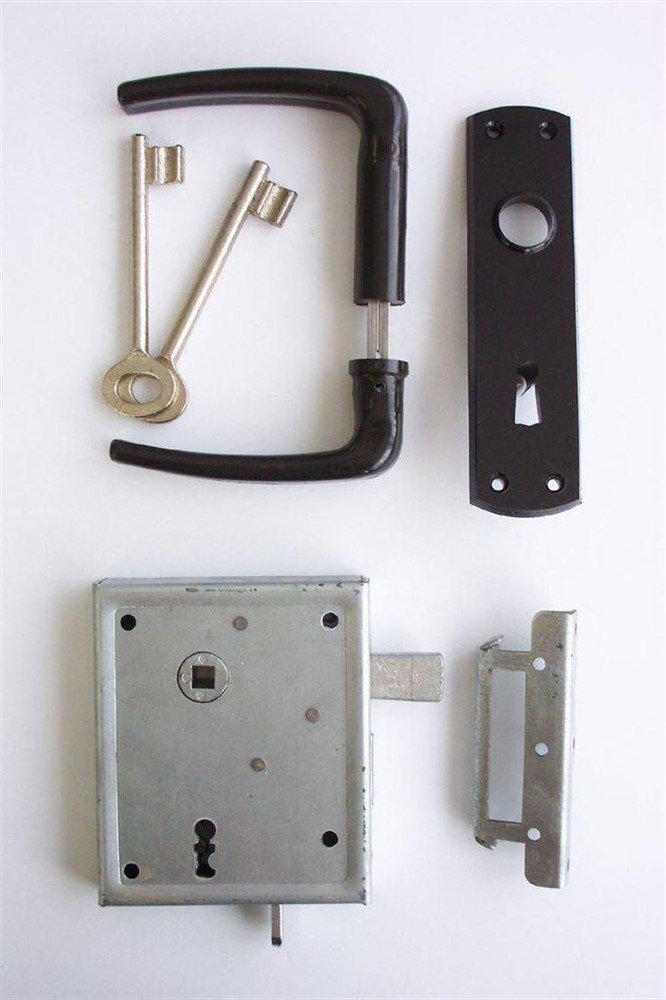 Oplegslot kompleet 65mm. - nr. 1
