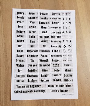 printable words with grey grunge background . uitprintbare woordjes met een grijze achtergrond - 6