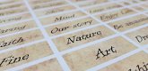 printable words with old paper background uitprintbare woorden met een oud papier achtergrond - 3 - Thumbnail