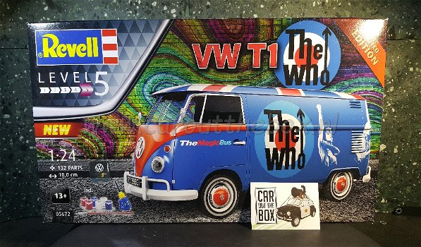 VW T1 bus THE WHO 1:24 Revell - 3