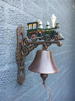 Deurbel- Trein - gietijzer deurbel-trein huis decoratie - 3