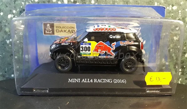 Mini all4 racing #300 DAKAR 2016 1:43 Atlas - 0