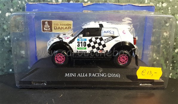 Mini all4 racing #310 DAKAR 2016 1:43 Atlas - 3