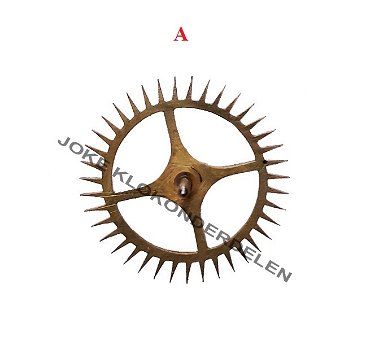 = Ankerrad = Oeil-de-Boeuf / schoolklok =45023 - 1