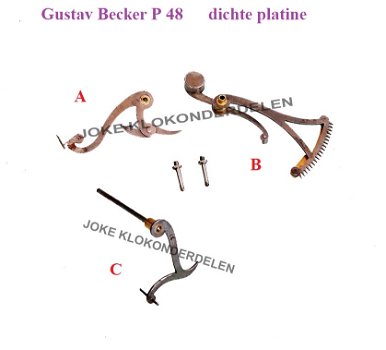 = Onderdelen Gustav Becker P 48 =45022 - 0