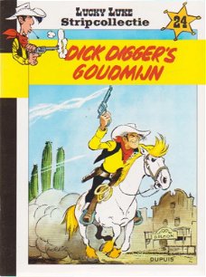 Lucky Luke stripcollectie 24 Dick digger's goudmijn