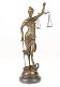 beeld- Vrouwe Justitia-brons-beeld-decoratie-brons-deco - 5 - Thumbnail