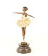 Een bronzen beeld van een balletdanseres-brons -KADO - 1 - Thumbnail