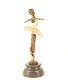 Een bronzen beeld van een balletdanseres-brons -KADO - 6 - Thumbnail