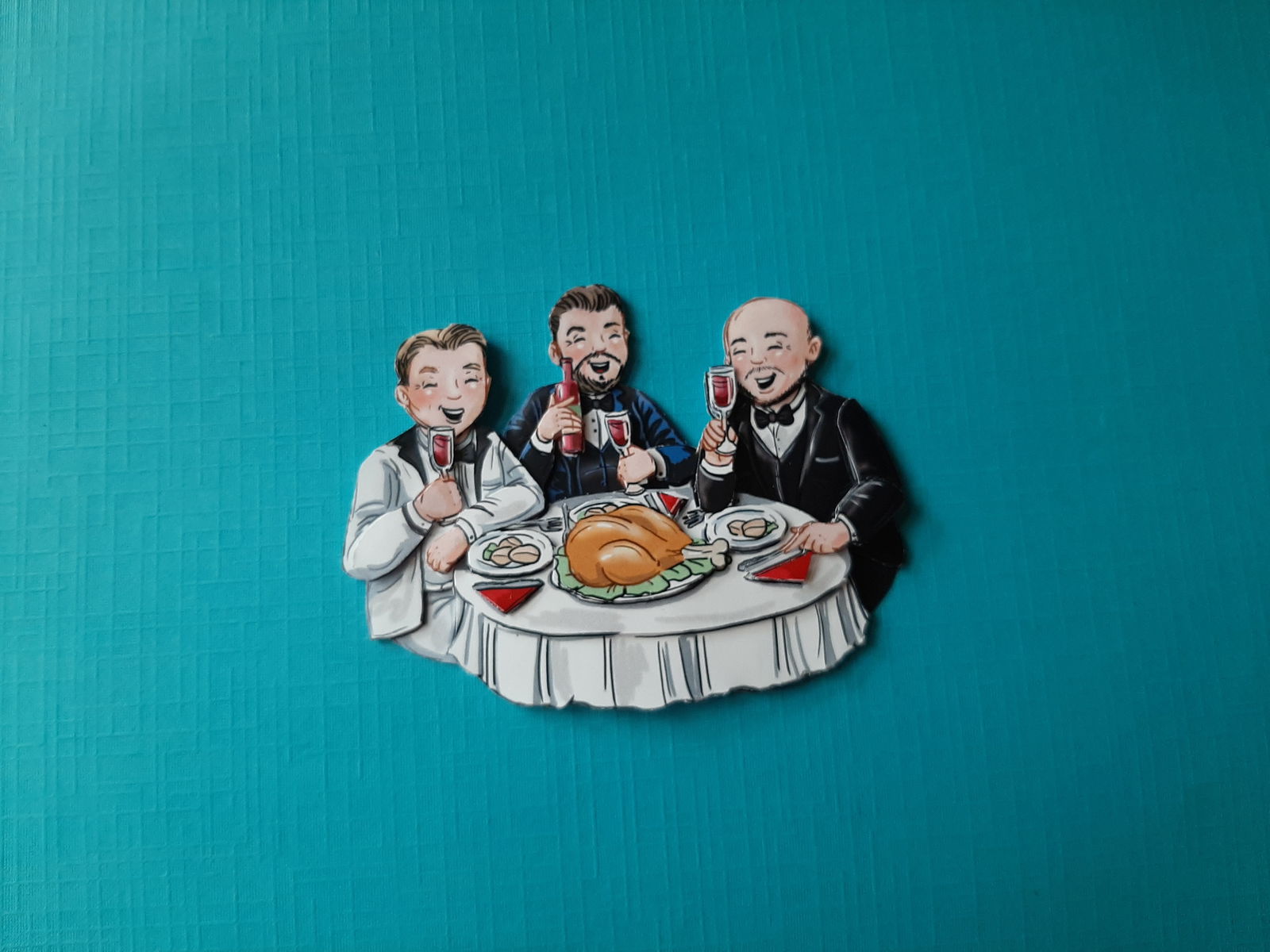 4 KERST Big guys / diner - nr. 1