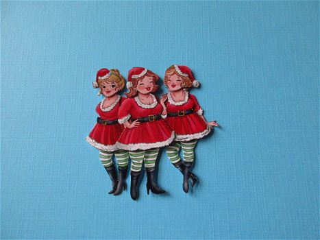 4 KERST Bubbly girls - 0