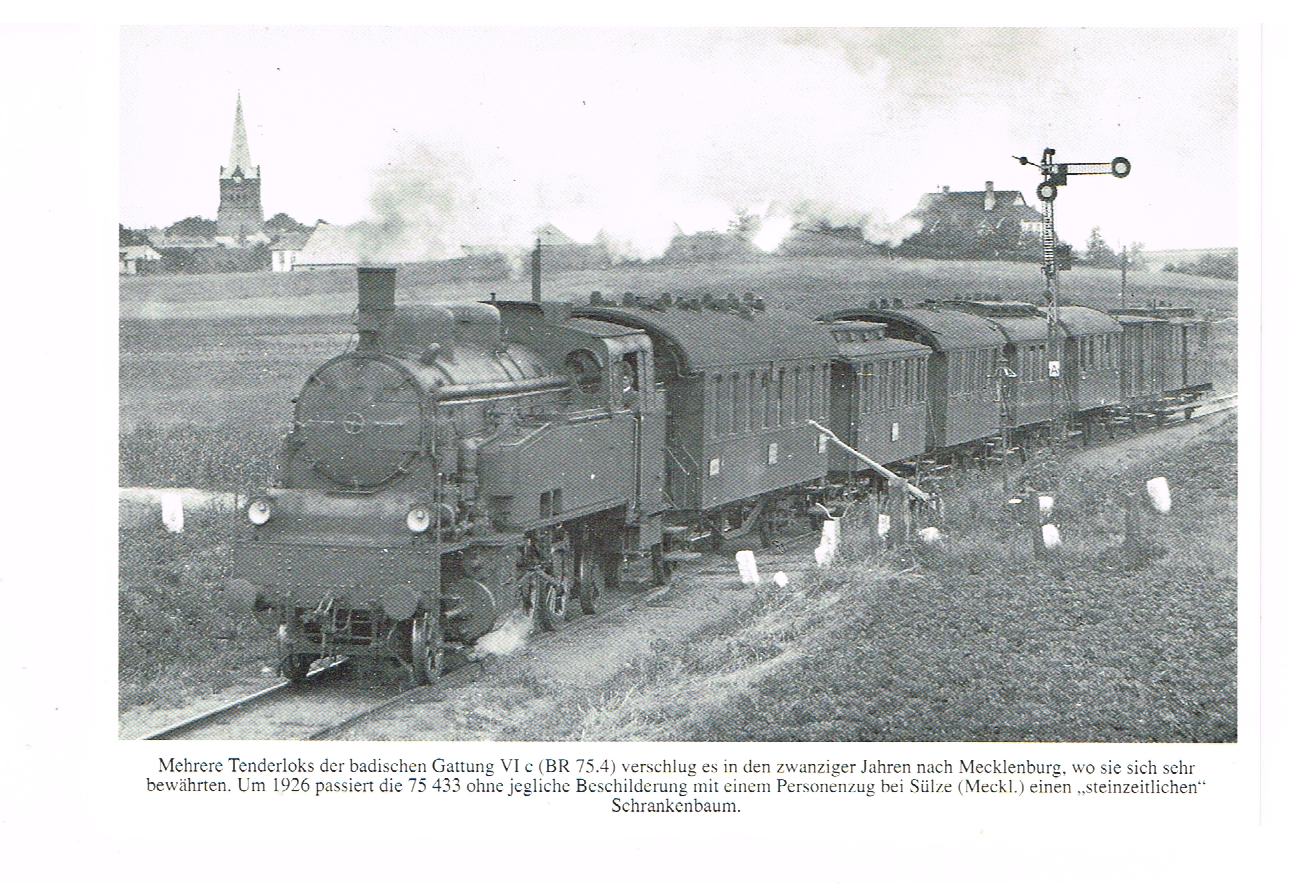 tenderloks der badische gattung ca 1926 als personenzug (t3) - nr. 1