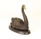 Een bronzen beeld van een zwaan - zwaan-brons -beeld - 1 - Thumbnail